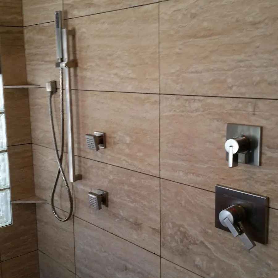 Shower fixture installation for Gas Line Repair in Pontiac